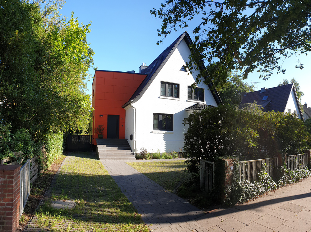Anbau Wohnhaus Siegenthaler, Spiegel
